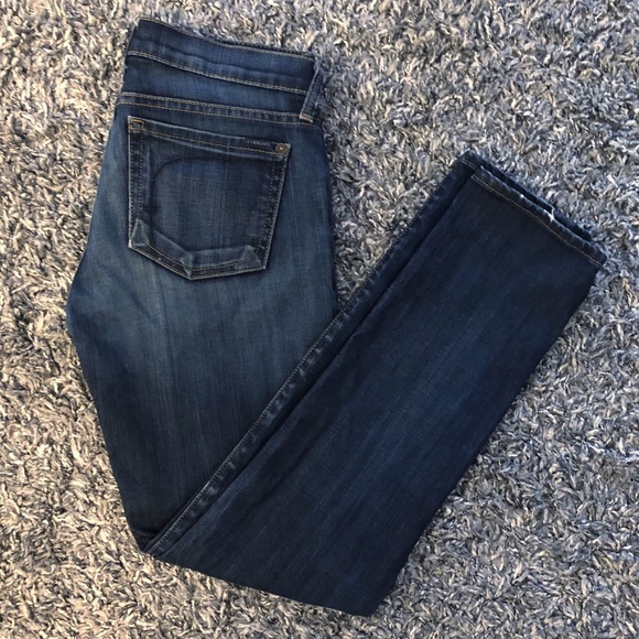 Fidelity Denim - FIDELITY AXL RELAXED SKINNY MID RISE RIVER BLUE